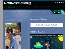 Tablet Screenshot of gr8drive.com